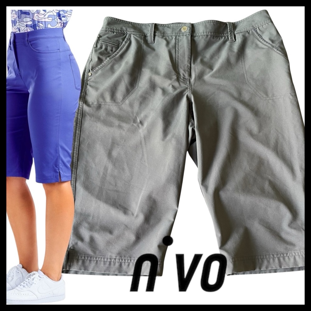 Nivo Golf Grey 14" Inseam Shorts (12)